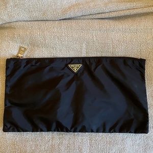 Black Prada Pouch